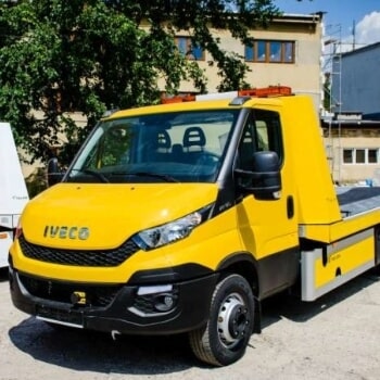 Iveco Daily z 2017 roku | Holowanie Wrocław