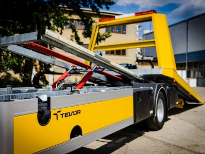 Pokaz działania lawety w Iveco Daily